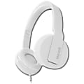 Maxell Solid2 White Headphones - Stereo - Mini-phone - Wired - Over-the-head - Binaural - Circumaural - White