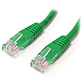 StarTech.com 10 ft Green Molded Cat5e UTP Patch Cable  - 10ft Cat5e Patch Cable - 10ft Cat 5e Patch Cable - M45PATCH10GN 1 thumbnail image
