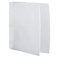 Wilson Jones® Translucent Poly 3-Ring Binder, 1 1/2" Round Rings, Clear