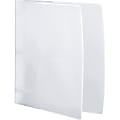 Wilson Jones® Translucent Poly 3-Ring Binder, 1 1/2" Round Rings, Clear