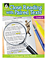 Shell Education Close Reading With Paired Texts, Grade 4 1 thumbnail image