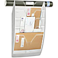 CEP Reception Wall File, 5 Compartments, 22-13/16" x 12-13/16", Clear