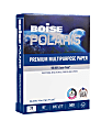 Boise® POLARIS® Premium Multi-Use Printer & Copy Paper, 1 Ream, White, Letter (8.5" x 11"), 500 Sheets Per Ream, 20 Lb, 97 Brightness, FSC® Certified 1 thumbnail image