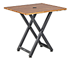 Vari Standing Meeting Table, Butcher Block 1 thumbnail image