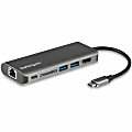 StarTech.com USB-C Multiport Adapter with SD Card Reader - Power Delivery - 4K HDMI - GbE - 2x USB 3.0 Ports - DKT30CSDHPD 1 thumbnail image