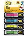 Post-it® Arrow Flags, 1/2" x 1-11/16", Assorted Bright Colors, 24 Flags Per Pad, Pack Of 4 Pads