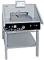 Formax Cut-True 28A Automatic Programmable 18.9”L Guillotine Paper Cutter With LED Laser Line, Gray 1 thumbnail image