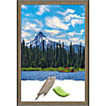 Amanti Art Wood Picture Frame, 22" x 32", Matted For 20" x 30", Parisian Silver 1 thumbnail image