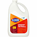 CloroxPro Disinfecting Bio Stain & Odor Remover Refill - Liquid - 128 fl oz (4 quart) - 1 Each - Translucent