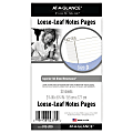 AT-A-GLANCE Undated Notes Pages, Loose-Leaf , 6 Ring, Portable Size, 3 3/4" x 6 3/4" 1 thumbnail image