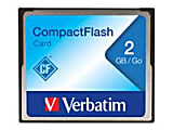 Verbatim - Flash memory card - 2 GB - CompactFlash - for P/N: 97705, 97706