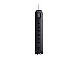 Belkin Ultimate - Surge protector - output connectors: 7 - 4 ft cord - black 1 thumbnail image