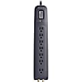 Belkin 7 Outlet Surge Protector with 4ft Power Cord - 2000 Joules - 7 - 2000 J - 75 kA - Coaxial Cable Line - 4 ft 1 thumbnail image