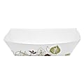 Dixie® Kant Leek® Paper Food Trays, Pathways, 2 1/8" x 6 1/8" x 9 3/8", Multicolor, 250 Trays Per Pack, Carton Of 2 Packs 1 thumbnail image