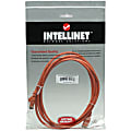 Intellinet Network Solutions Cat6 UTP Network Patch Cable, 10 ft (3.0 m), Orange - RJ45 Male / RJ45 Male 1 thumbnail image