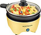 Nostalgia MSK5YW MyMini Personal Electric Skillet, Yellow