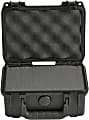SKB Cases iSeries Injection-Molded Mil-Standard Waterproof Case With Cubed Foam, 7-1/2"H x 5"W x 3-1/4"D, Black 1 thumbnail image
