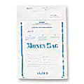 PM™ Company Opaque Disposable Plastic Deposit Bags, 9" x 12" Opaque, Pack Of 100 1 thumbnail image