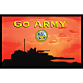 California Color Products Army Door Mat, 24" x 36", Tank At Sundown, Pack Of 3