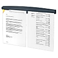 Fellowes® Partitions Additions™ 86% Recycled Note Rail, Dark Graphite