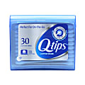 Q-tips® Cotton Swabs Travel Pack, White, Box Of 30