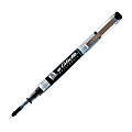 Avery® eGlide™ Liquid Ink Rollerball Pens, Medium Point, 0.7 mm, Black Barrel, Black Ink, Pack Of 12