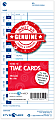 Pyramid Time Systems, 35100-10, Genuine and Authentic pack of 100 Time Cards, Use with Pyramid Side Loading Time Clocks, Models 3500, 3600SS and 3700 1 thumbnail image