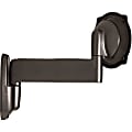 Chief 12" Wall Mount Monitor Arm - For Monitors 20-43" - Black - 75lb