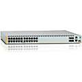 Allied Telesis AT-X930-28GPX Layer 3 Switch - 24 Ports - Manageable - Gigabit Ethernet, 10 Gigabit Ethernet - 10/100/1000Base-T, 10GBase-X - 3 Layer Supported - Modular - Twisted Pair, Optical Fiber - Rack-mountable