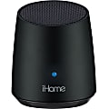 iHome iBT69 Bluetooth Speaker System - 3 W RMS - Black - Battery Rechargeable - USB 1 thumbnail image