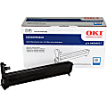OKI Type C14 - Cyan - original - drum kit - for OKI MC860cdtn, MC860cdxn, MC860dn; C810N, 830dn, 830dtn, 830n