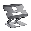 j5create Multi-Angle Laptop Stand, 11-7/16”H x 8-15/16”W x 2-1/8”D, Gray/Silver, JTS127