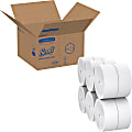 Scott Coreless High-Capacity Jumbo Roll Toilet Paper - 1 Ply - 3.78" x 2300 ft - 9" Roll Diameter - White - Fiber - 12 / Carton