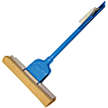 Genuine Joe Roller Sponge Mop - 12" Width Head - Absorbent, Durable, Sturdy - Blue - 1 Each 1 thumbnail image