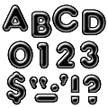 Trend® Ready Letters® Uppercase 3D Letters, 4", Black, Pack Of 72