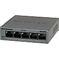 Netgear GS305 Ethernet Switch - 5 Ports - 10/100/1000Base-T - 2 Layer Supported - Desktop, Wall Mountable - 2 Year Limited Warranty 1 thumbnail image