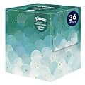 Kleenex® Professional Naturals Boutique Facial Tissue Cube, 90 Sheets Per Box, Case of 36 Boxes
