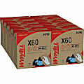 Wypall General Clean X60 Multi-Task Cleaning Cloths, 8-3/8" x 16-13/16", 118 Cloths Per Box, Carton Of 10 Boxes 1 thumbnail image