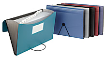 Office Depot® Brand Poly 13-Pocket File, Letter Size, Assorted Colors (No Color Choice) 1 thumbnail image