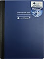 U Style Antimicrobial 1 Subject Notebook With Microban® Antimicrobial Protection, 7 1/2" x 9 3/4", College Ruled, 100 Sheets (200 Pages), Navy