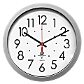 Chicago Lighthouse Contemporary Quartz Wall Clock, 14 1/2", White/Silver 1 thumbnail image