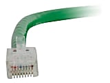 C2G 1ft Cat6 Non-Booted Unshielded (UTP) Ethernet Network Patch Cable - Green - Patch cable - RJ-45 (M) to RJ-45 (M) - 1 ft - UTP - CAT 6 - green
