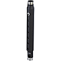 Chief 2-3' Adjustable Extension Column - Black - Aluminum - 500 lb
