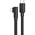 ALOGIC Elements Pro Right Angle USB-C to USB-C Cable - Male to Male - 2m - USB 2.0 - 5A - 480Mbps - 6.56 ft US - ELPRACC02BK 1 thumbnail image