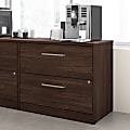 Bush Business Furniture Vista 35"W 2 Drawer Lateral File Cabinet, Black Walnut, Standard Delivery 1 thumbnail image