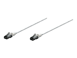 Intellinet - Patch cable - RJ-45 (M) to RJ-45 (M) - 25 ft - UTP - CAT 6 - molded, snagless - white