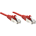 Intellinet Network Solutions Cat6 UTP Network Patch Cable, 25 ft (7.5 m), Red - RJ45 Male / RJ45 Male