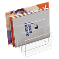 Kantek File Sorter, 7 1/2" x 8" x 6 1/2", Clear 1 thumbnail image
