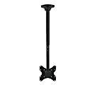 Mount-It! MI-506 Articulating TV Ceiling Mount For Screens 23- 70", 25"H x 13"W x 6"D, Black 1 thumbnail image