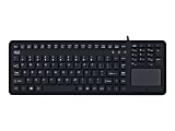 Adesso® Touchpad Keyboard With Antimicrobial Protection, 108 Key, AKB-27OUB 1 thumbnail image